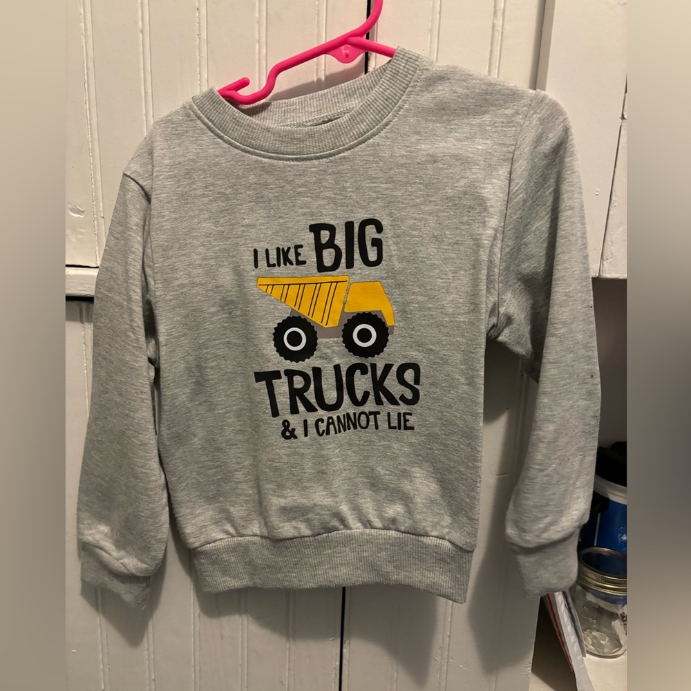 I like big trucks sweater boys